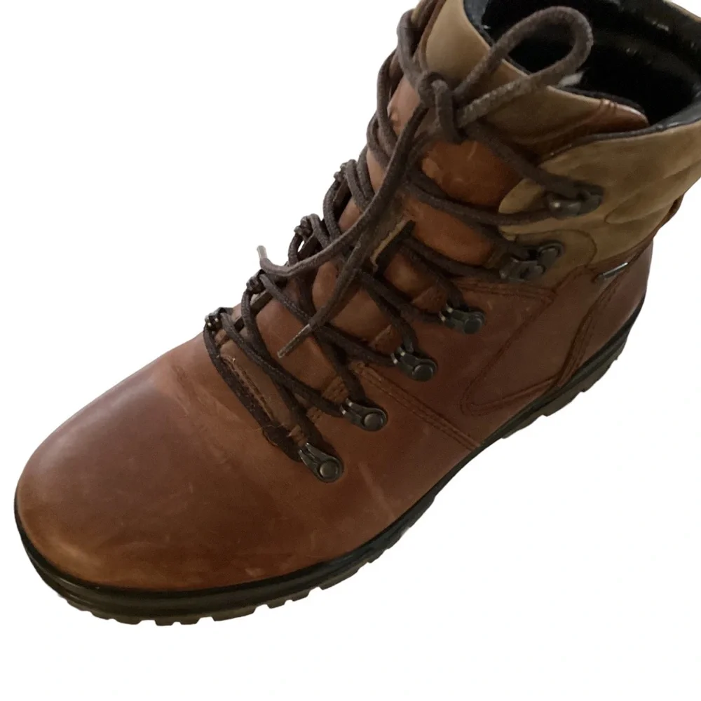 Ecco Mens Gore-Tex 6” Track boot in Bison leather size 41 - Picture 12 of 12